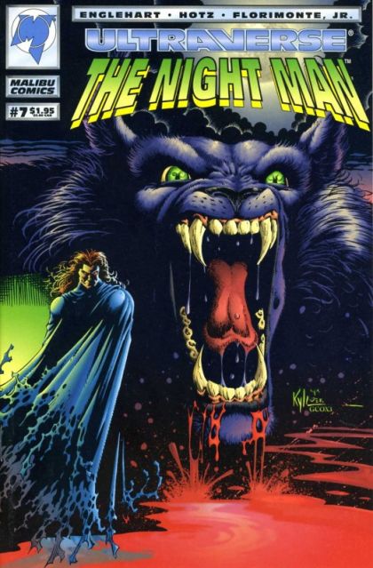 Night Man, Vol. 1 Wolf |  Issue#7 | Year:1994 | Series: Night Man | Pub: Malibu Comics |