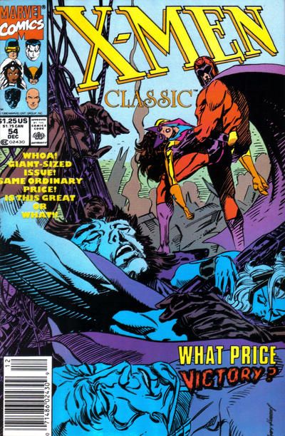 X-Men Classic I, Magneto... |  Issue#54B | Year:1990 | Series: X-Men | Pub: Marvel Comics | Newsstand Edition