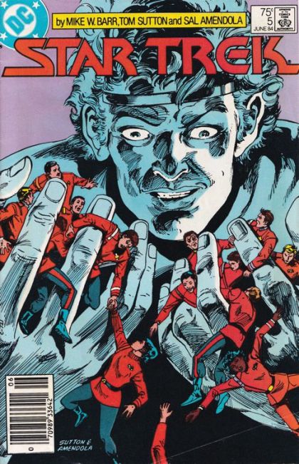Star Trek, Vol. 1 Mortal Gods |  Issue#5B | Year:1984 | Series: Star Trek | Pub: DC Comics | Newsstand Edition