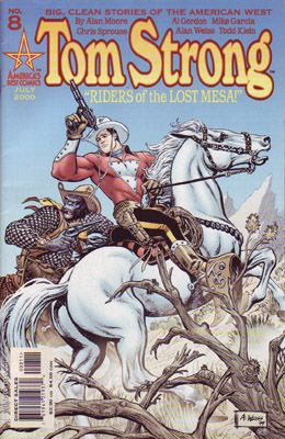 Tom Strong Riders Of The Lost Mesa |  Issue#8 | Year:2000 | Series: Tom Strong | Pub: DC Comics |