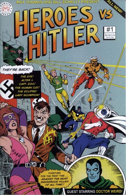 Heroes vs. Hitler Heroes Vs. Hitler |  Issue#1 | Year:2000 | Series:  | Pub: Hamster Press |