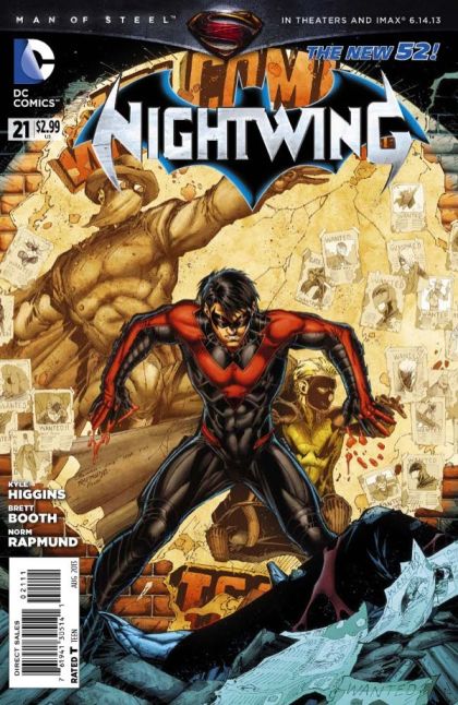 Nightwing, Vol. 3 Cost Of Living |  Issue#21A | Year:2013 | Series: Nightwing | Pub: DC Comics | Brett Booth Regular Cover
