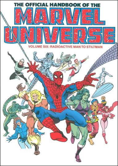 The Official Handbook of the Marvel Universe  |  Issue#6 | Year:1986 | Series: Official Handbook of the Marvel Universe | Pub: Marvel Comics |
