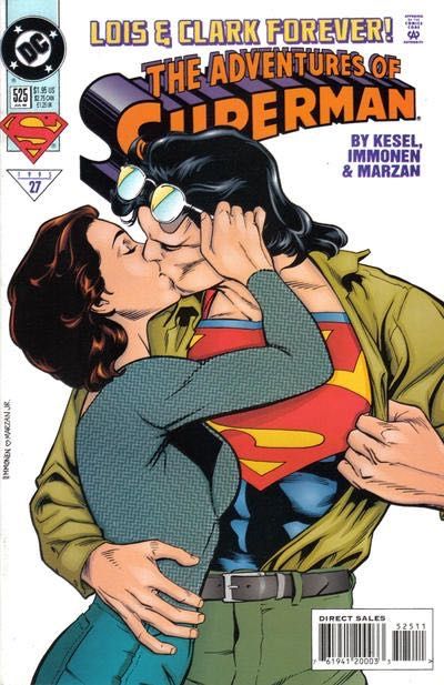The Adventures of Superman Hard Decisions |  Issue#525A | Year:1995 | Series: Superman | Pub: DC Comics | Direct Edition