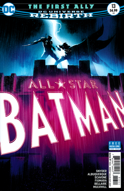 All-Star Batman The First Ally, Part Four |  Issue#13A | Year:2017 | Series: Batman | Pub: DC Comics | Regular Rafael Albuquerque Cover