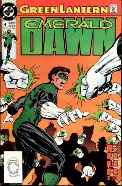 Green Lantern: Emerald Dawn The Corps |  Issue#4A | Year:1990 | Series: Green Lantern | Pub: DC Comics | Direct Edition