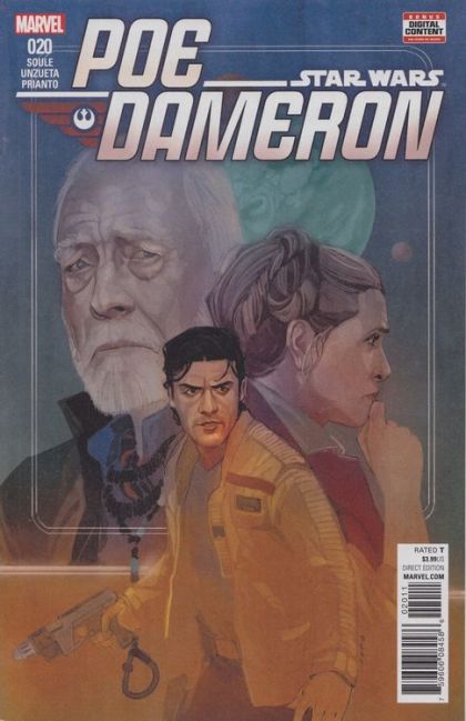 Poe Dameron Legend Found, Part 1 |  Issue#20A | Year:2017 | Series: Star Wars | Pub: Marvel Comics | Regular Phil Noto Cover
