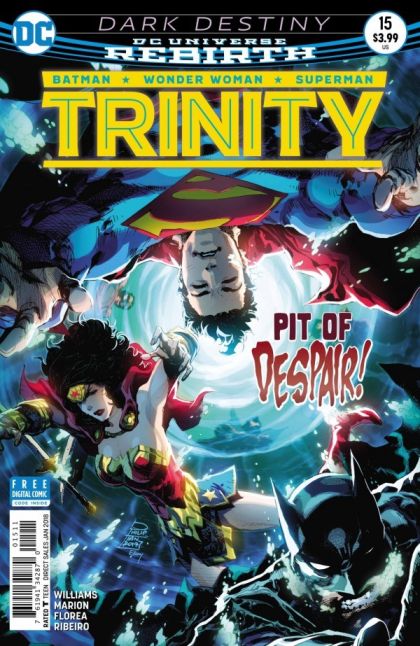 Trinity, Vol. 2 Dark Destiny, Conclusion |  Issue#15A | Year:2017 | Series:  | Pub: DC Comics | Tan & Santos Cover