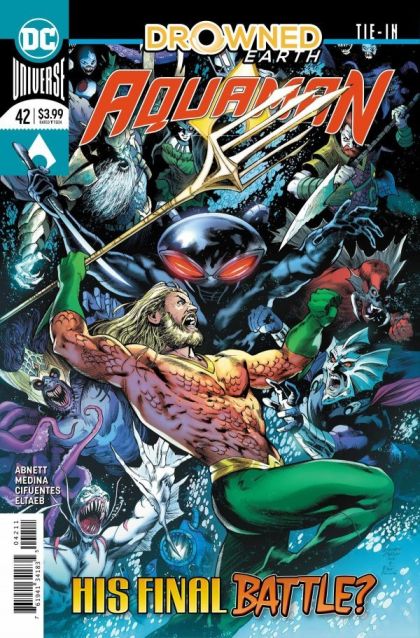 Aquaman, Vol. 8 Drowned Earth - Dead Sea |  Issue#42A | Year:2018 | Series: Aquaman | Pub: DC Comics | Eduardo Pansica Regular