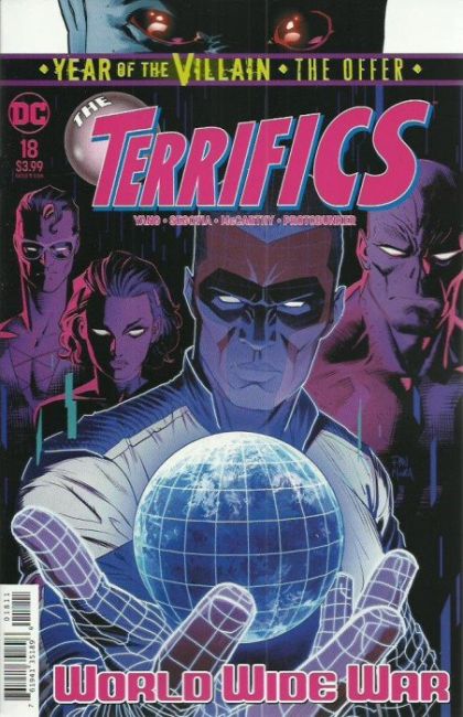Terrifics Year of the Villain - The God Game, Conclusion |  Issue#18A | Year:2019 | Series:  | Pub: DC Comics | Regular Dan Mora Cover
