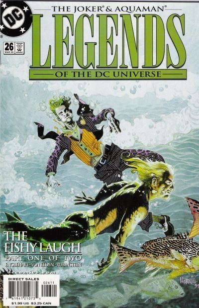 Legends of the DC Universe The Fishy Laugh, The Fishy Laugh |  Issue#26A | Year:2000 | Series:  | Pub: DC Comics | Tony Harris Regular