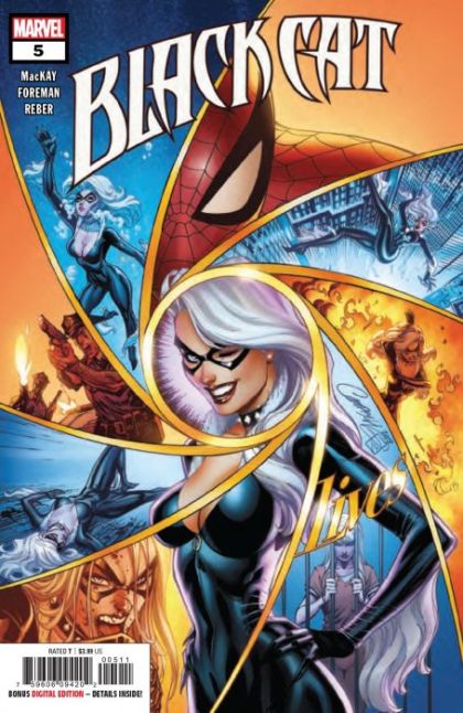 Black Cat, Vol. 1 Yancy St. Shuffle |  Issue#5A | Year:2019 | Series:  | Pub: Marvel Comics | J. Scott Campbell Regular