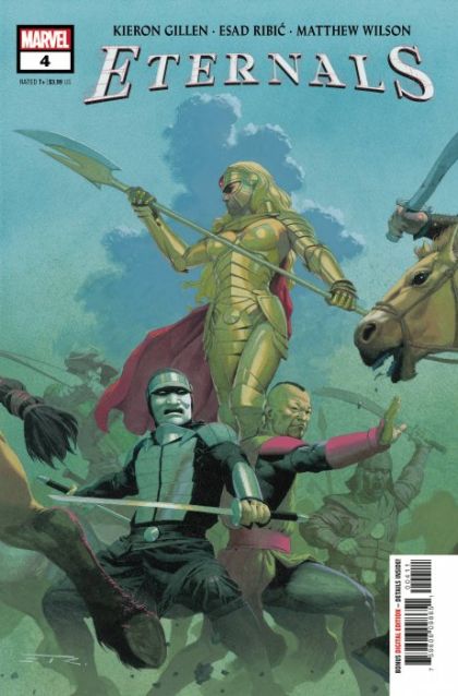 Eternals, Vol. 5 Only Death Is Eternal, Part 4 |  Issue#4A | Year:2021 | Series:  | Pub: Marvel Comics | Esad Ribić variant