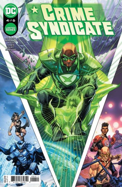 Crime Syndicate First In War, First In Pieces, Emerald Light /  Walls Closing In |  Issue
