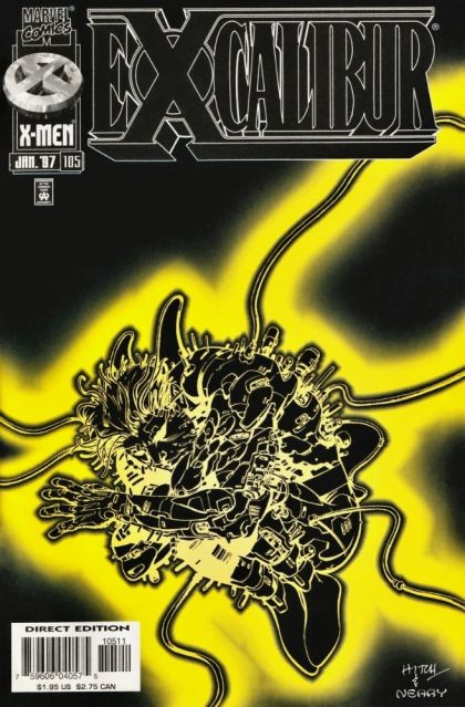 Excalibur, Vol. 1 Hard Truths |  Issue#105A | Year:1996 | Series: Excalibur | Pub: Marvel Comics | Direct Edition