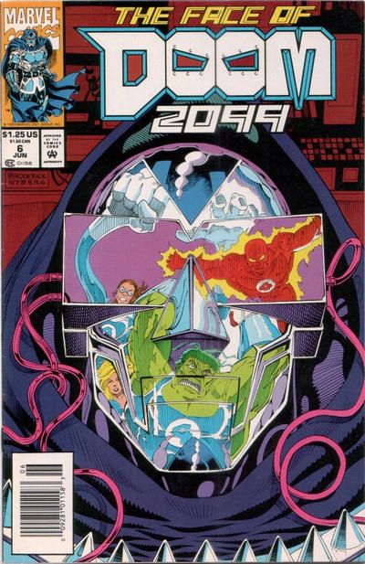 Doom 2099, Vol. 1 Tripping The Light Fantastic |  Issue#6B | Year:1993 | Series:  | Pub: Marvel Comics | Newsstand Edition