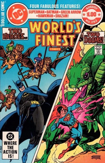 World's Finest Comics The Joy-Bringers / Doctor Katar And Mister Plert / Charity Begins |  Issue#282A | Year:1982 | Series: World's Finest | Pub: DC Comics |