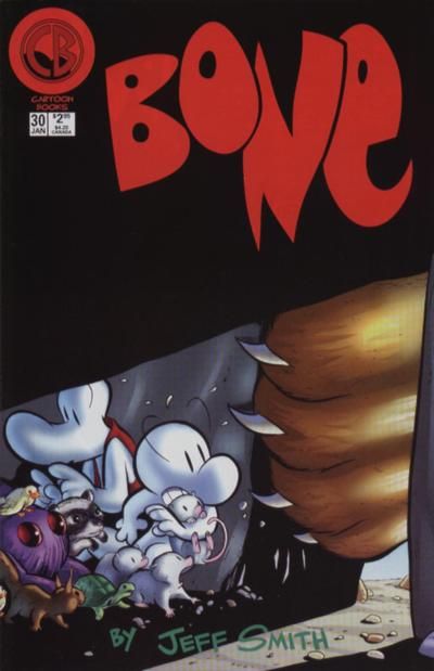 Bone (Cartoon Books) Rock Jaw Master of the Eastern Border, Rat Creature Temple |  Issue#30 | Year:1997 | Series:  | Pub: Cartoon Books |