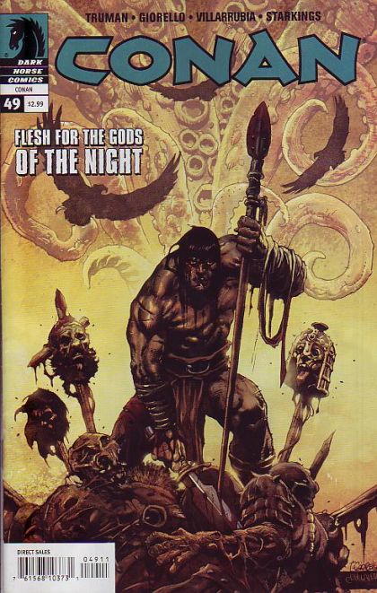 Conan Flesh for the Gods of the Night; The Adventures of Two-Gun Bob |  Issue#49 | Year:2008 | Series: Conan | Pub: Dark Horse Comics |