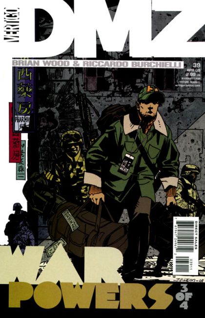 DMZ War Powers, Part 3 |  Issue#39 | Year:2009 | Series: DMZ | Pub: DC Comics |