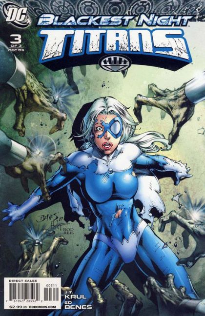Blackest Night: Titans Blackest Night - When Doves Cry |  Issue#3A | Year:2009 | Series:  | Pub: DC Comics | Ed Benes Regular