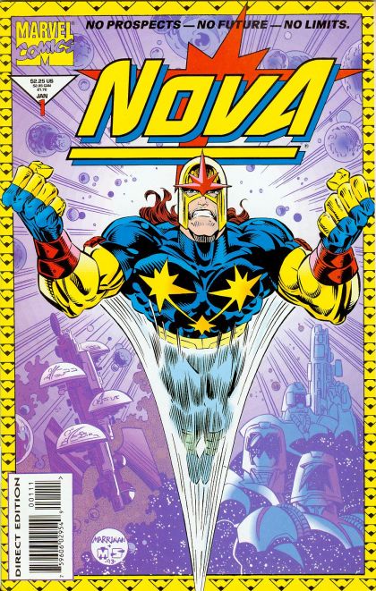 Nova, Vol. 2 Heavy Mettle |  Issue#1A | Year:1993 | Series: Nova | Pub: Marvel Comics | Regular Edition