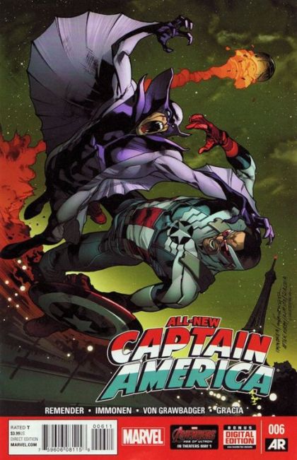 All-New Captain America Hydra Ascendant |  Issue#6A | Year:2015 | Series: Captain America | Pub: Marvel Comics | Regular Stuart Immonen Cover