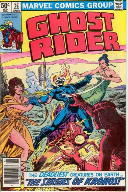 Ghost Rider, Vol. 1 The Sirens Of Kronos! |  Issue#52B | Year:1981 | Series: Ghost Rider | Pub: Marvel Comics |