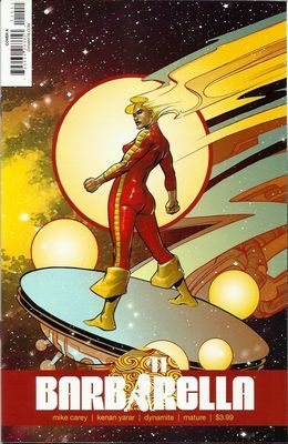 Barbarella, Vol. 1 Burning Down The House |  Issue#11A | Year:2018 | Series:  | Pub: Dynamite Entertainment | Eric Powell Regular Cover