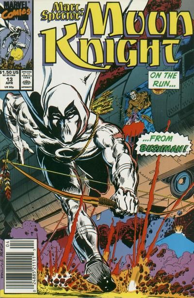 Marc Spector: Moon Knight Brush Fire |  Issue#13 | Year:1990 | Series: Moon Knight | Pub: Marvel Comics |