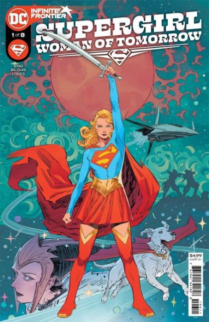 Supergirl: Woman of Tomorrow Chapter 1: Men, Women and Dogs |  Issue#1A | Year:2021 | Series:  | Pub: DC Comics | Regular Bilquis Evely Cover