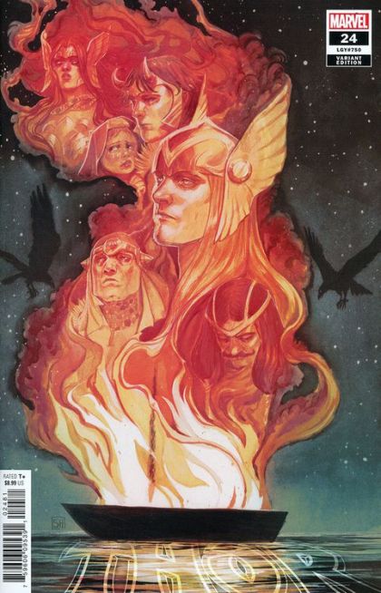 Thor, Vol. 6 The Second Son Of Asgard / Prologue / The Seduction / Benedictions / What Comes Next / Who Wields Who? |  Issue#24H | Year:2022 | Series:  | Pub: Marvel Comics | Stephanie Hans Cover
