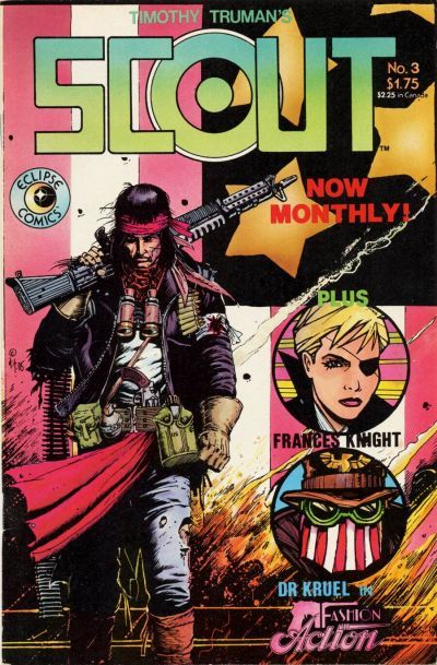 Scout Machine Gun |  Issue#3 | Year:1986 | Series:  | Pub: Eclipse Comics |