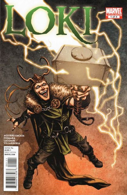 Loki, Vol. 2 The Trials of Loki, It Should Have Been Mine... |  Issue#1A | Year:2010 | Series: Thor | Pub: Marvel Comics | Sebastian Fiumara Regular Cover