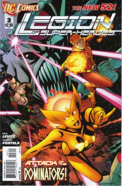 Legion of Super-Heroes, Vol. 7 Shadow War |  Issue#3A | Year:2011 | Series: Legion of Super-Heroes | Pub: DC Comics | Chris Sprouse Regular