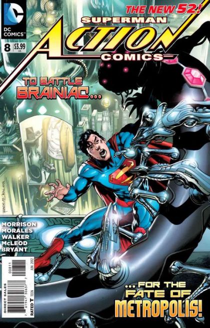 Action Comics, Vol. 2 ... The Collector of Worlds |  Issue#8A | Year:2012 | Series: Superman | Pub: DC Comics | Rags Morales Regular