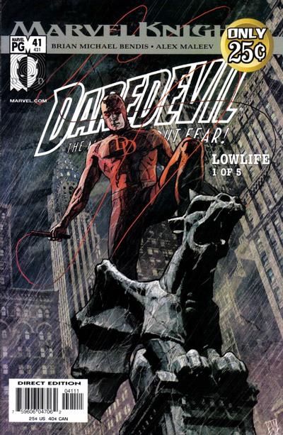 Daredevil, Vol. 2 Lowlife, Lowlife: Part 1 Of 5 |  Issue#41A | Year:2003 | Series: Daredevil | Pub: Marvel Comics | Direct Edition