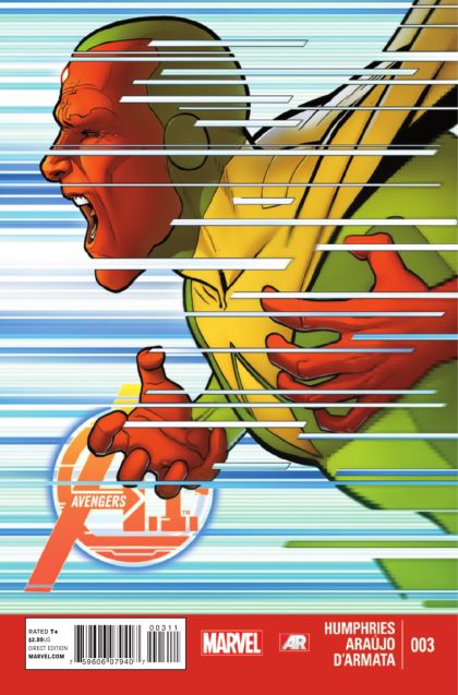 Avengers A.I. Initiate, Chapter 3 |  Issue#3A | Year:2013 | Series: Avengers | Pub: Marvel Comics | Regular David Marquez Cover