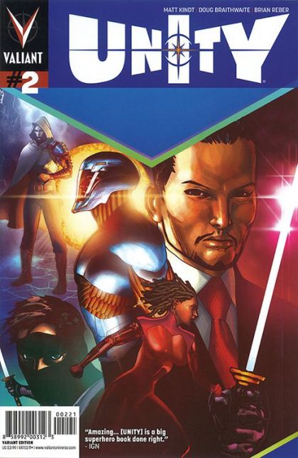 Unity, Vol. 2 To Kill A King, Part 2 |  Issue#2B | Year:2013 | Series:  | Pub: Valiant Entertainment | Travel Foreman Cover