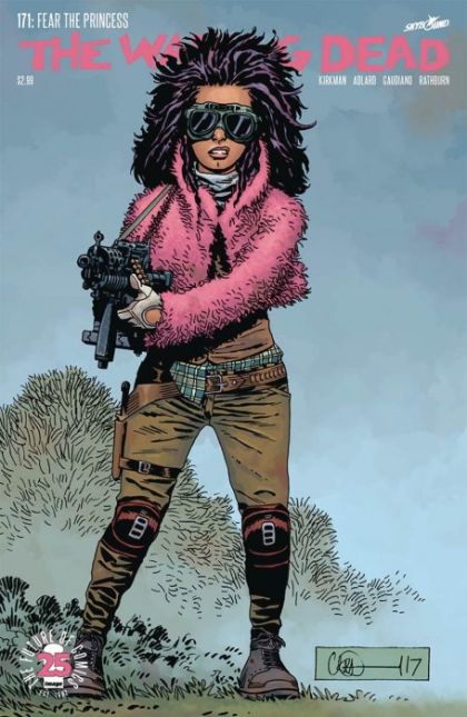 The Walking Dead Lines We Cross, Fear The Princess |  Issue#171A | Year:2017 | Series: The Walking Dead | Pub: Image Comics | Charlie Adlard & Dave Stewart Regular Cover