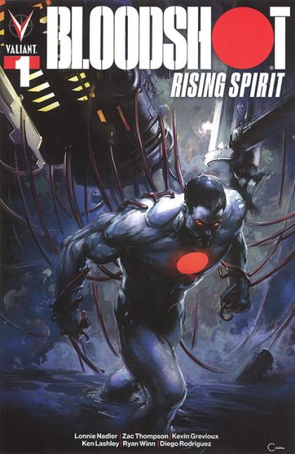 Bloodshot: Rising Spirit  |  Issue#1N | Year:2018 | Series:  | Pub: Valiant Entertainment | Cvr N Scorpion Comics Var Crain