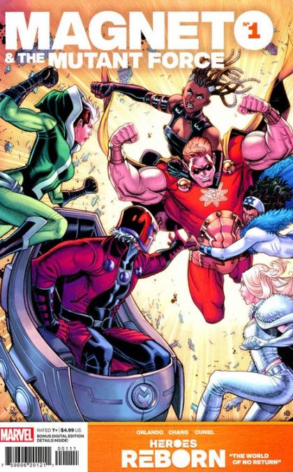 Heroes Reborn: Magneto and the Mutant Force Beware! Psychic Rescue In Progress! |  Issue#1A | Year:2021 | Series:  | Pub: Marvel Comics | Regular Nick Bradshaw Cover
