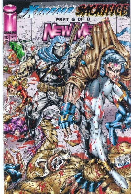 Newmen Extreme Sacrifice - Part 5 |  Issue#10 | Year:1995 | Series: Newmen | Pub: Image Comics |