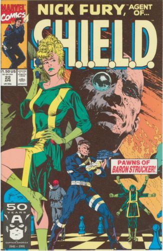 Nick Fury Agent of Shield, Vol. 4 Pledge of Allegiance |  Issue#22 | Year:1991 | Series: Nick Fury - Agent of S.H.I.E.L.D. | Pub: Marvel Comics |