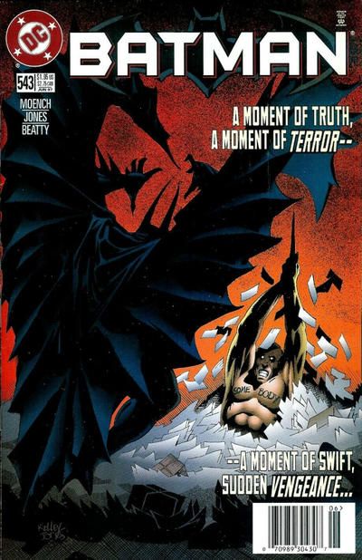 Batman, Vol. 1 Faceless, Part 2: Postmarked: Murder |  Issue#543B | Year:1997 | Series: Batman | Pub: DC Comics | Newsstand Edition