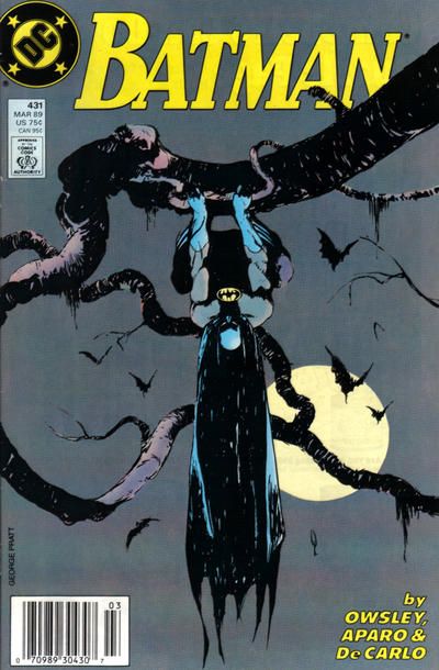 Batman, Vol. 1 The Wall |  Issue#431B | Year:1989 | Series: Batman | Pub: DC Comics | Newsstand Edition