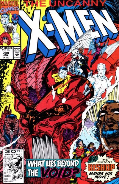 Uncanny X-Men, Vol. 1 Into the Void |  Issue#284A | Year:1991 | Series: X-Men | Pub: Marvel Comics | Direct Edition