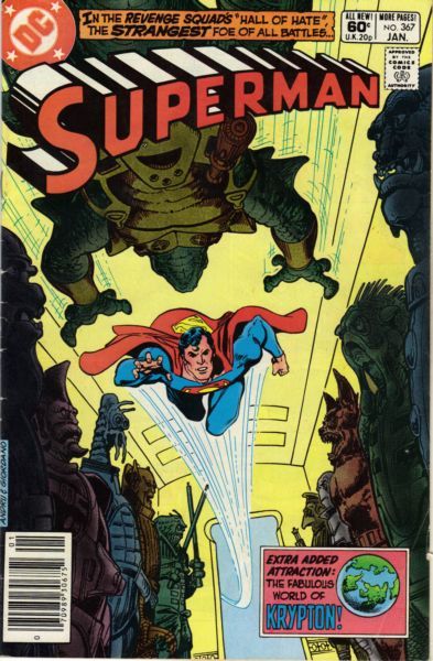 Superman, Vol. 1 The Revengers Strike Back |  Issue#367B | Year:1982 | Series: Superman | Pub: DC Comics | Newsstand Edition