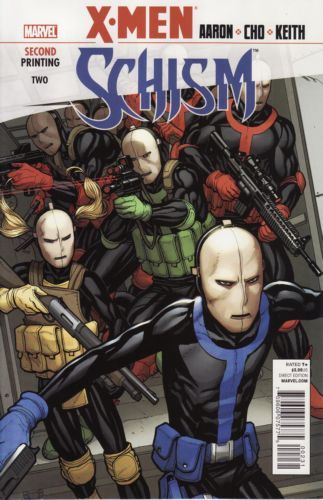 X-Men: Schism Schism - Schism, Part Two |  Issue#2C | Year:2011 | Series: X-Men | Pub: Marvel Comics | Cho & Keith Second Printing