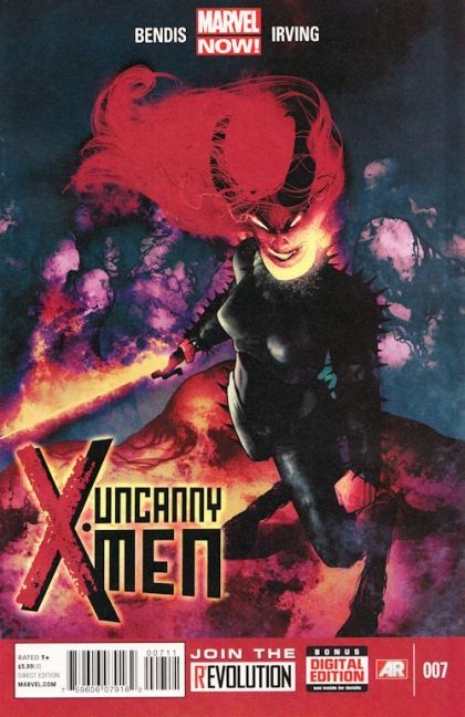 Uncanny X-Men, Vol. 3  |  Issue#7A | Year:2013 | Series: X-Men | Pub: Marvel Comics | Regular Frazer Irving Cover